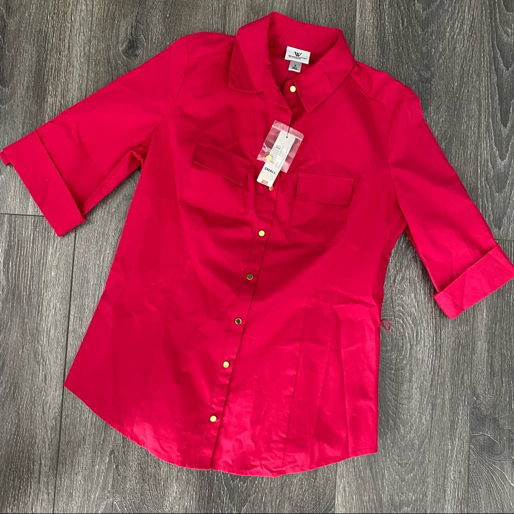 Red Blouse NWT